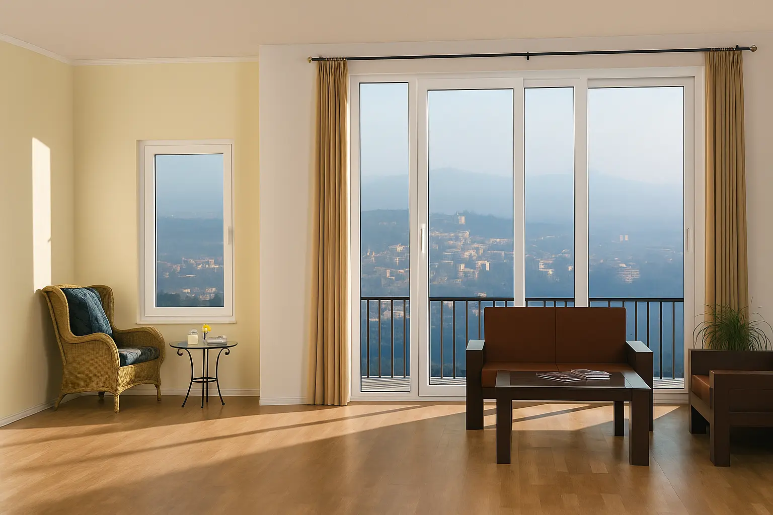 Transform Your Balcony with Transpario’s Stylish and Durable uPVC Doors